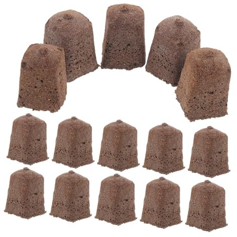 BESPORTBLE Blocs De Démarrage pour Semis 1 Pouce pour Jardinage sans Terre 40 Cubes Nutritifs en Mousse Biologiques Absorbants pour Germination Et Culture en Intérieur Et Extérieur