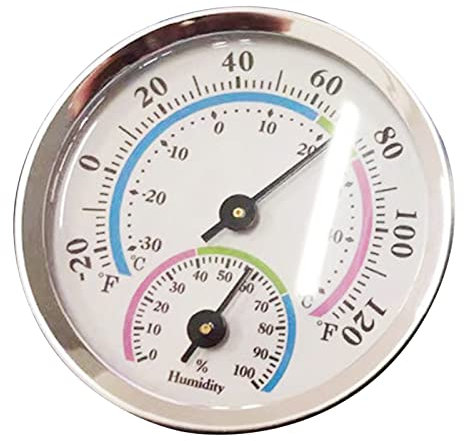 Acuracy, termometro e igrometro per sauna, 2 in 1, termoigrometro, accessorio per sauna, decorazione d'interni, termometro, igrometro