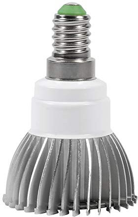 Haofy LED-Wachstumslicht, Vollspektrum-Wachstumslampe mit 120 Grad Breitem Abstrahlwinkel, Einfach Einzurichten, Stromeinsparung für Pflanzen (E14)