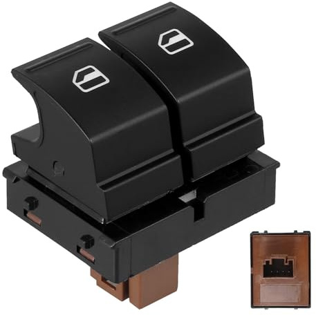 Alzacristallo Pulsante Controllo Interruttore Alzacristallo Elettrico Per Auto Per Skoda Per Octavia Per Fabia Per Yeti Per Roomster 2009 2010 2011 2012 2013-2015 Pulsante interruttore finestra