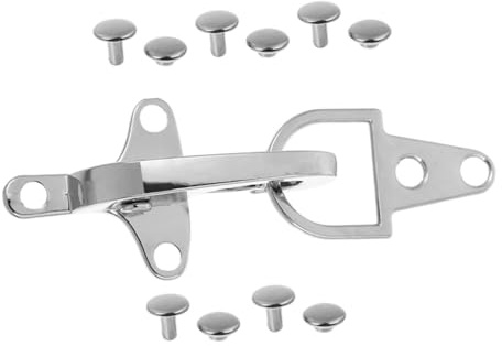 DIYEAH 5 Sets Bekleidungszubehör Mantel Metall Clip Schnalle Kleid Verschluss Schnalle DIY Mantel Verschluss Taille Gürtel Knebelknöpfe