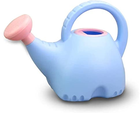 NESPIQ Regadera Plantas Flores Regadera De Elefante para Exteriores, Regadera para El Hogar, Patio, Césped, Planta De Jardinería, Regadera De Plástico Bonita para Interiores Regadera De Interior(B)