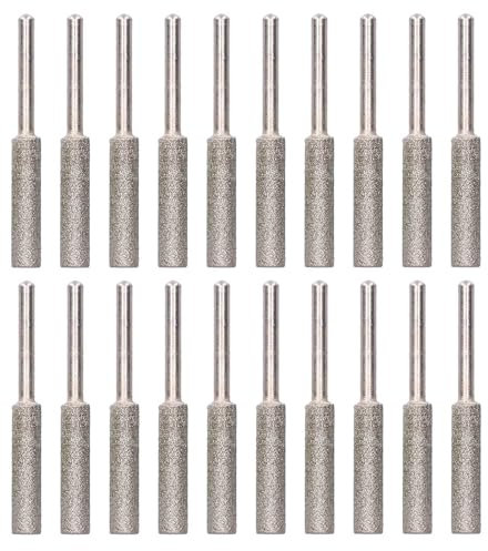 Schrepkopf - Juego de herramientas de afilado de limas giratorias, distribución uniforme, amplia utilidad para la cadena de motosierra, fácil de cambiar para electricidad (5,5 mm)