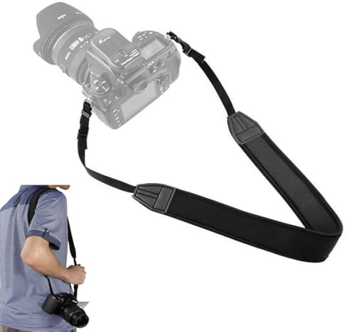 IKOPFLN 1 Pezzi Tracolla per reflex Fotocamera, Tracolla Macchina Fotografica, Accessori Fotografia, Cinghia a tracolla Intrecciata con Fibbie regolabili