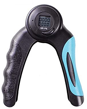 Digital kraftmätare, Gripper digital LCD-styrka armbandsövning Dynamometerräkning Handgrepp underarmfinger