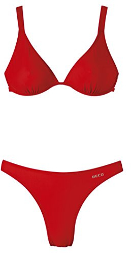 Beco Dam simkläder bikiniset, röd, 40