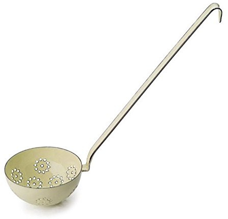 Riess - CLASSIC - Schaumlöffel Schaumkelle Emaille (gelb)