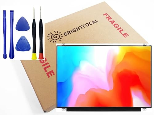 BRIGHTFOCAL New Screen Replacement for Acer Nitro 5 515-53-55G9 15.6 Non-Touch IPS FHD 1080p WUXGA Slim Mate LED Screen LCD Screen Display with Tool