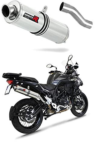 DOMINATOR Terminale di Scarico Marmitta Silenziatore ST compatibile con TRK 502 X 2018-2021