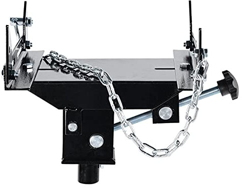 Ejoyous 0,5-Tonnen-Getriebeheber, Einstellbarer 0,5-Tonnen-Getriebeheber-Adapter, 23-34cm einstellbare Arbeitsbreite Wird verwendet, um Bodenheber in Getriebeheber umzuwandeln