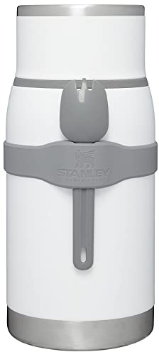 STANLEY Adventure to Go - Barattolo termico per alimenti con coperchio e forchetta, 1020 ml, in acciaio inox, senza BPA e lavabile in lavastoviglie