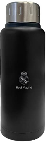 BOTELLA TERMO ACERO INOXIDABLE 500ml REAL MADRID PREMIUM