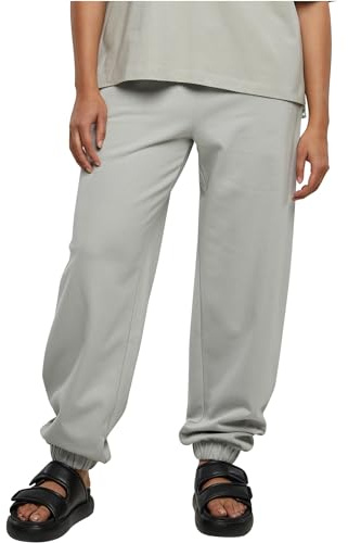 Urban Classics Ladies Organic High Waist Ballon Sweat Pants Pantalons, Lightasphalt, XS Femme