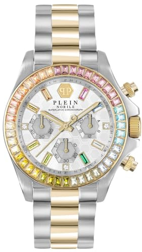 Philipp Plein NOBILE Lady Damen-Armbanduhr Analog Quarz