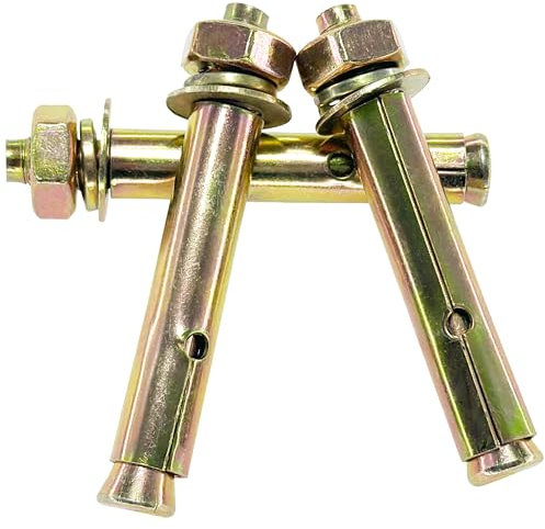 10 PCS M10 Heavy Duty Expansion Bolts,Wall Anchor Bolts (80mm)