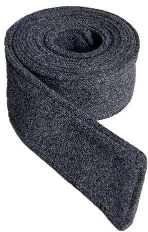 F Fityle Cintura da donna in lana soprabito Cintura larga versatile Cintura in vita Abbastanza lunga per i cappotti Shopping, Grigio scuro