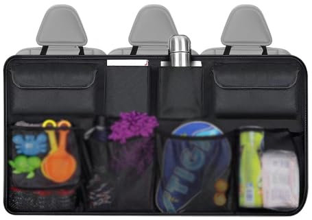 WEQTYSAB Auto Kofferraum Organizer Autotasche, für Opel Mokka B/Mokka-e EV 2021-2024 Wasserdicht Multifunktionale Zusammenklappbar Kofferraum Organizer Aufbewahrungszubehör