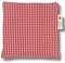 Franzis Nähstube I Cuscino di farro I 20x20cm I rosso a scacchi I 100% cotone I Cuscini in grani I Sollievo dal dolore I Pad di riscaldamento per micr