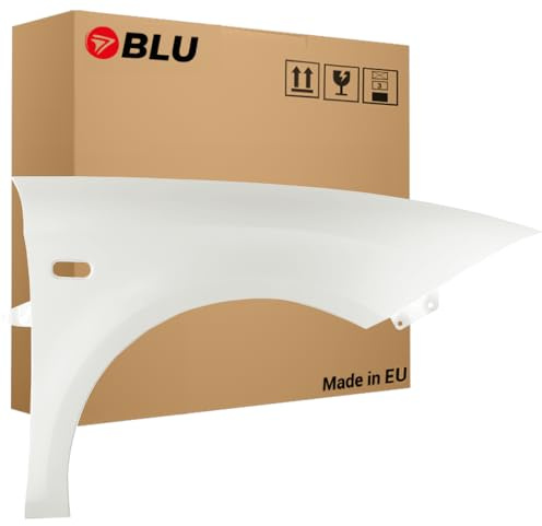 BLU Kotflügel Passend für Seat Leon II 2 1P1 LB9A Rechts Weiss | 2005-2012 | Vorderseite Vorne | Lackiert | Einbaufertig