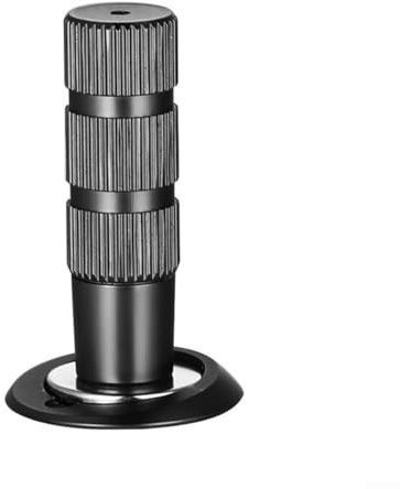 Eawfgtuw Magnetischer Türstopper, robuster magnetischer Türschnapper, Türstopper, für Sockelleisten Bodentürstopper (schwarz)