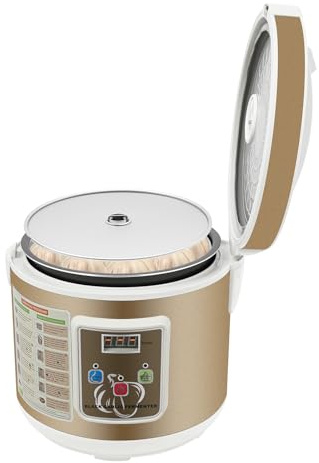 Joghurtbereiter Schwarzen Knoblauch Fermenter 4,2 L Kimchi Maschine, 360° Heizung, Automatische Temp-Steuerung 30–85 °C, 90W, Fermentationsmaschine für Joghurt Kimchi Natto