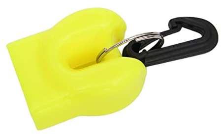 KBOLAE Skum-Ball Tauchmundstück-Halter, Atemregler, Oktopus-Halter, Gelb, 55 x 40 mm