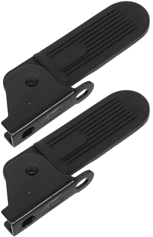 PLAFOPE Pedales Plegables para Bicicleta Eléctrica, Estriberas Traseras de Hierro de 5 Cm, Antideslizantes y Resistentes al Desgaste, Repuestos para Ciclismo al Aire Libre, Accesorios