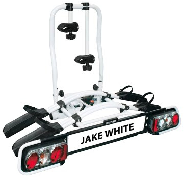 EUFAB 11524 - Portabici Posteriore Jake White, Edizione Limitata