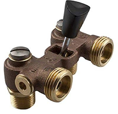 Watts Duo-Cloz 1/2 Brass Manual Washing Machine Shutoff Valve NPT/Solder
