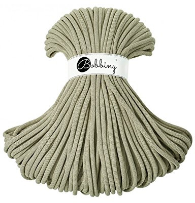 Bobbiny Jumbo 9 mm Rope-Garn 100 m Kordel (Coffee)