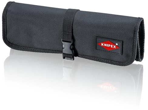 KNIPEX Tools 00 19 56 LE 4 Pocket Roll-up Tool Bag, Empty, 11