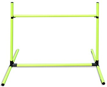 SPORTIKEL24 Sprunghürde aus Kunststoff – für Agility & Obedience – Parcours-Hindernis für Agility Training – Hürde für Hund, Teamsport & Kind – 100 cm x 90 cm