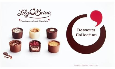 3 x Lily O'Brien's Desserts Collection 210G Delicious Special For Easter Tasty And Twisty Treat Gift Hamper, Christmas,Birthday,Easter Gift Sold By Kidzbuzz