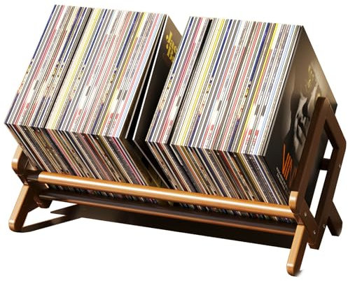 Aofure Premium Kippbares Schreibtisch-Bücherregal, Holz-Bücherregal, Retro-Bücherregal, Regal-Organizer, stabile Bücherregale, Tisch-Bücherregal, große Lehrbuchaufbewahrung für