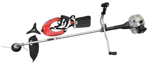 YAROS Desbrozadora Gasolina 52 CC. Motor 2t. con Hilo, Disco Y Arnes. ø De Corte 43 Cm