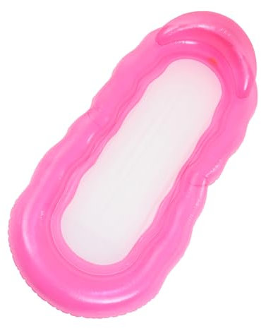 JOINPAYA Aufblasbare Schwimmende Hängematte Für Den Pool Wasserhängematte Mit Doppeltem Verwendungszweck Liege Für Poolpartys Strandurlaub Sanftes PVC