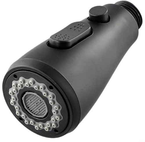 Soffione doccia estraibile per lavello da cucina, miscelatore di ricambio, ugello con doppia opzione di spruzzo