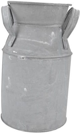 TOYZFRIENDY Pot De Fleurs Fer Style Rétro pour Plantes D’intérieur Seau à Fleurs Vintage pour Décoration Intérieure