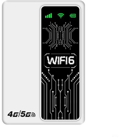 Router WiFi portátil 4G 5G LTE | Punto de acceso de banda ancha móvil de alta velocidad de 300 Mbps | Conectividad inalámbrica de tarjeta SIM para viajes, trabajo remoto, juegos y transmisión