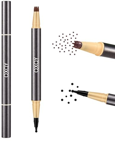 ARYIMYDP Pecas Henna Freckles Pen Impermeable Doble Punta Natural, Bolígrafo Maquillaje, Secado Rápido, Para Maquillaje Natural Sunkissed, Fácil De Usar, Profesional, Para Todo Tipo De Piel
