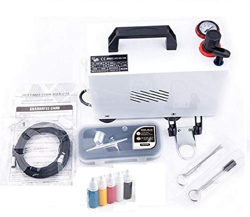 Airbrush Set Fengda AS-18BK mit Kompressor AS-18B, Airbrush BD-130 und Zubehör