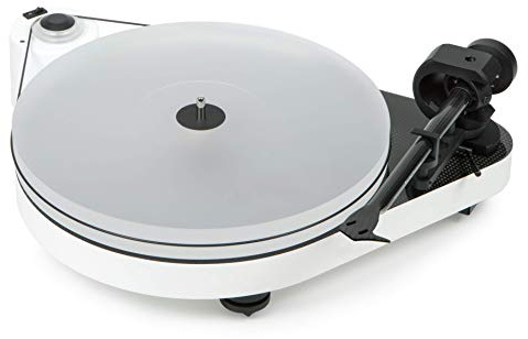 Pro-Ject Plattenspieler RPM 5 Carbon Weiss Hochglanz
