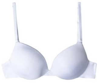 SIèLEI Reggiseno Push-up Coppe Gel 1344 con Ferretto (2, Bianco)