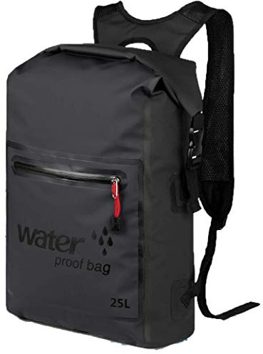 VIONNPPT 25L Wasserfeste Trockensack, Im Freien wasserdichte Schwimmen Tasche Rucksack Eimer Trocken Sack Lagerung Tasche Rafting Sport Kajak Kanu Reise wasserdichte Tasche