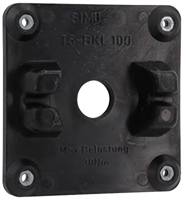 SIMU T5-BKL 100, Blendkappenlager zum einklipsen für SIMU T5 Rollladenmotor, 100x100
