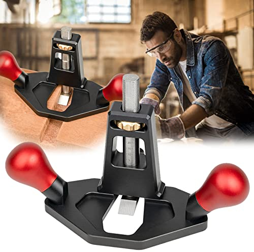 Router a Mano, Router a Mano Hobe Router Aeroplano Router Plane Strumento per Lavorazione Legno Router a Mano Piano Portatile con Acciaio Inossidabile di Alta Qualità per Legno Profondità Regolabile