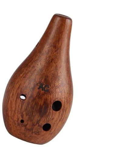 Okarina-Instrument Massivholz-Okarina 6-Loch-AC-Alt-Okarina Aus Holz Für Anfänger
