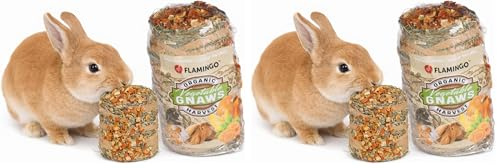 FLAMINGO Rouleau DE Foin LÉGUMES 200GR (Lot de 2)