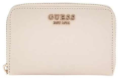 GUESS Laurel Zip Around Wallet Bone