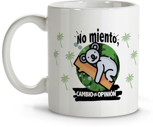 Frukostmuggar mugg te idéer present vän originella presenter till dam kaneca detaljer medarbetare koala meddelande mugg roligt meddelande mugg ingen rörig förändring